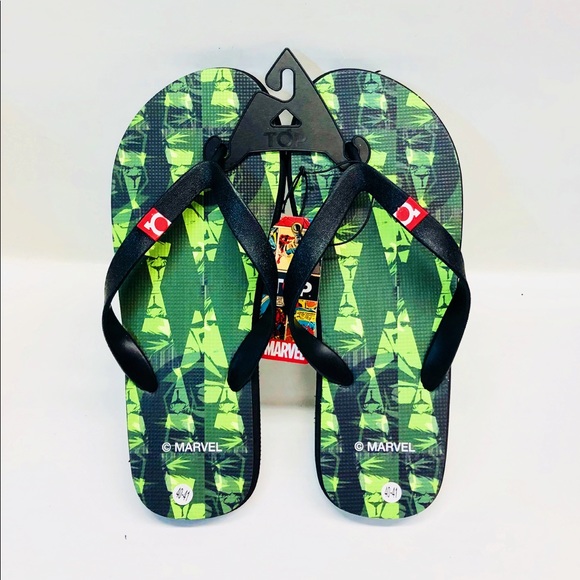 hulk flip flops